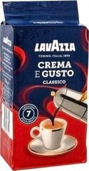 Jauhettu kahvi Lavazza Crema e Gusto, 250 g hinta ja tiedot | Kahvit ja kaakaot | hobbyhall.fi