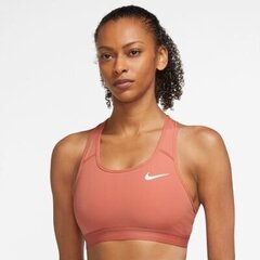 Nike naisten urheilurintaliivi SWSH NONPDED BRA, pinkki hinta ja tiedot | Rintaliivit | hobbyhall.fi