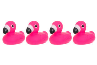 Kylpylelut "Flamingo", 4 kpl hinta ja tiedot | Vauvan lelut | hobbyhall.fi