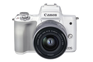 Canon EOS M50 Mark II EF-M 15-45mm IS STM + EF-M 22mm STM hinta ja tiedot | Kamerat | hobbyhall.fi