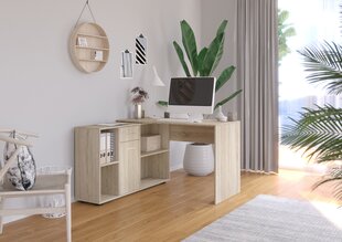 Työpöytä Adrk Furniture Eliseo - tammi hinta ja tiedot | Tietokonepöydät ja työpöydät | hobbyhall.fi